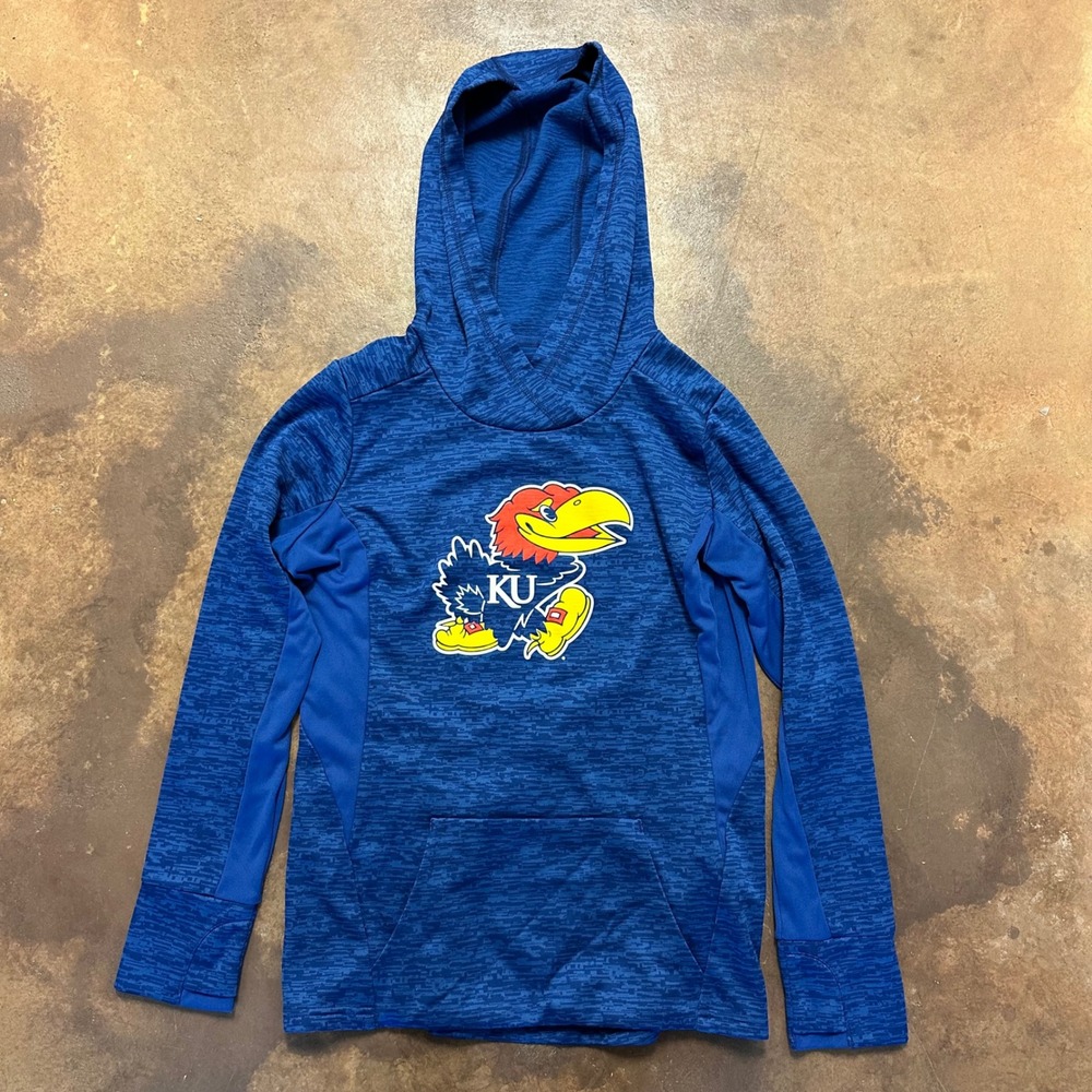 Fanatics Kansas Jayhawks NCAA Hoodie Pullover Activewear L/G